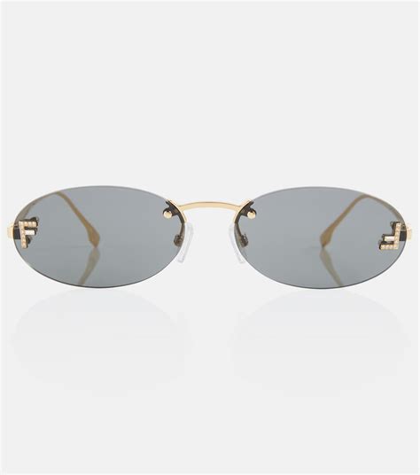 lunette fendi ronde|Fendi Round & Oval Sunglasses for Women .